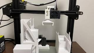 Demonstration of mass production of 3D printer as a factory