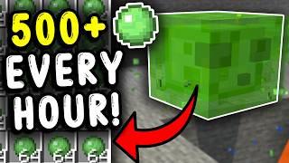 EASIEST SLIME Farm Minecraft Bedrock 1.21!