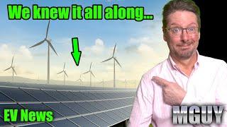 Net Zero SHOCK: Renewables MORE EXPENSIVE than fossil fuels! | MGUY EV News 22 June 2025