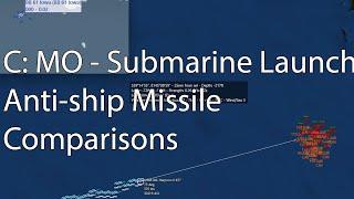 C: MO - Submarine Launched Anti-ship missile comparsion