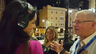 Althia Raj interview Senator Don Plett on street