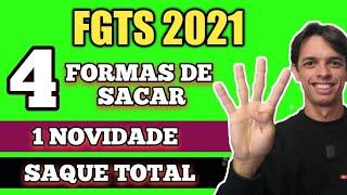 SAQUE TOTAL DO FGTS 2021 | VEJA 4 POSSIBILIDADES DE SACAR O FGTS | APOSENTADOS E PENSIONISTAS FGTS