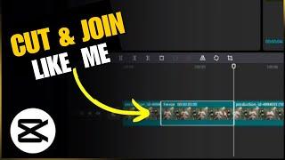 How to Cut and Join Videos in CapCut | Easy Phone Video Editing Tutorial