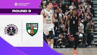 TJ Shorts TAKES OVER | Paris - Zalgiris | BASKETBALL HIGHLIGHTS R9 2024-25