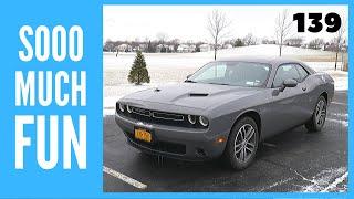 2019 Dodge Challenger SXT AWD // review and test drive // 100 rental cars