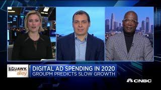 GroupM predicts 2020 will have slow growth in digital ad spending