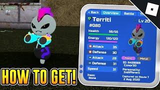 How to get TERRITI in LOOMIAN LEGACY | Roblox