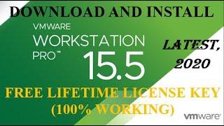 VMware Workstation Pro 15.5.6 with free LIFETIME License key | 2020 (100% working)