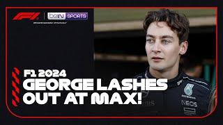 George Russell’s EXPLOSIVE pre-race interview! | Abu Dhabi Grand Prix 2024