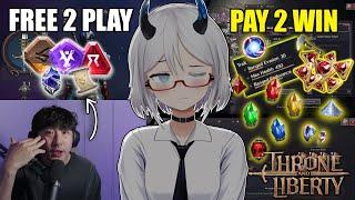 How P2W Is Throne & Liberty? | Elly Reacts To Kanon