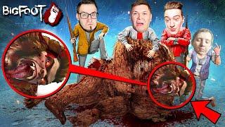 МЫ УБИЛИ БИГФУТА ! 4 БЛОГЕРА vs СНЕЖНЫЙ МОНСТР ! ФИНАЛЬНЫЙ БОЙ В BIGFOOT