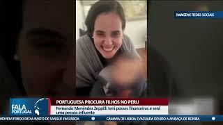 Portuguesa procura filhos no Peru