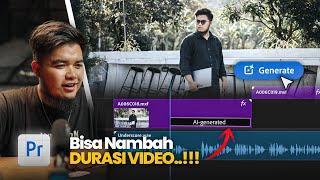 Premiere Pro udah ada AI nyaa.. Bisa NAMBAH DURASI VIDEO..!!