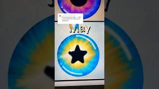 eye series | may️| #shorts #procreate #digitalart #summeronshorts #satisfying #art #series