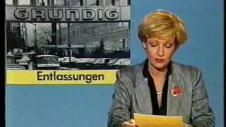 Erste grosse Entlassungswelle  bei Grundig (1985) !!