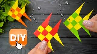 Paper Fish | Paper Craft | Рыбки из бумаги | Поделки из бумаги