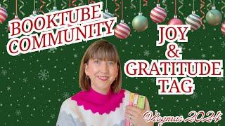 VLOGMAS 2024 - Booktube Community Joy And Gratitude Tag