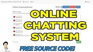 Online Chatting System using PHP/MySQL | Free Source Code Download