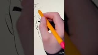 #pencil strokes#thin and thik lines#drawing