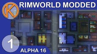 THE THREE MUSKETEERS | RimWorld Modded - Ep. 1 | Let's Play RimWorld Alpha 16 Gameplay