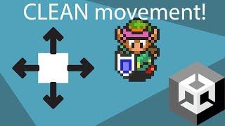 How to make CLEAN basic top-down movement in Unity! | Tutorial