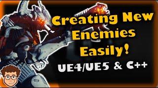 Easily Create & Add New Enemies! | How To Make YOUR OWN FPS | Unreal & C++ Tutorial, Part 26