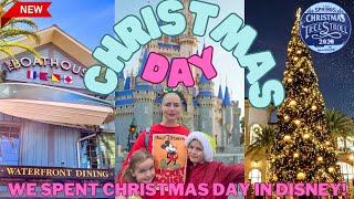 WE SPENT CHRISTMAS DAY IN DISNEY WORLD | Magic kingdom | Boathouse | Florida vlog