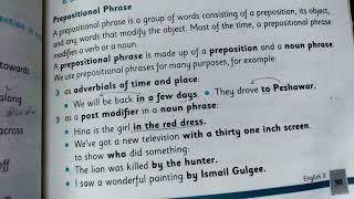 Prepositional Phrases English  By Hafiz Usman Raza