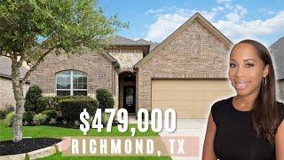 Richmond Texas HOUSE FOR SALE: Lake Lot | 3 Beds | Study | 2 bath | 2218 SF | Houston Suburb