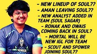 MORTAL MADE NEW BIG ANNOUNCEMENT FOR FUTURE OF TEAM SOUL!! | NEW LINEUP OF TEAM SOUL