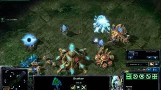 Starcraft 2 Beta - PlayXP #1 Finals ZenioWerra(T) vs. PainKiller(P) Game 1 Part 1