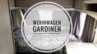 GARDINEN FÜR DEN WOHNWAGEN / DIY / selber genäht / wohnwagenliebe