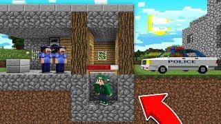 Я СПРЯТАЛСЯ ПОД КРОВАТЬЮ ОТ ПОЛИЦИИ В МАЙНКРАФТ | Риколит Minecraft