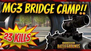 MG3 Master Class Bridge Camp ! Xbox PUBG Top Ranked Play!