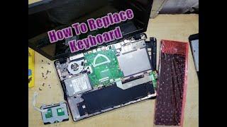 Acer ES1 572 Keyboard Replacement | How to Change or Disconnect keyboard | ES1-572-33M8, 38KV