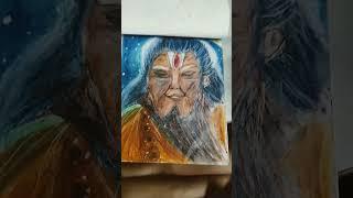 hanuman ji  drawing #sanju arts