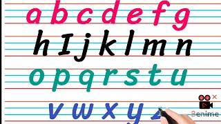 Let's trace & write uppercase ABCD forpreschool toddlers and kids educational video,