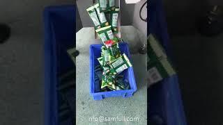 Sachet bite biscuit cookies vffs vertical packing machine with multihead weigher weighing