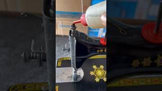 How to Oil a sewing machine️ #silaimachineproblem #sewinghacks #sewingmachinerepair #ushajanome