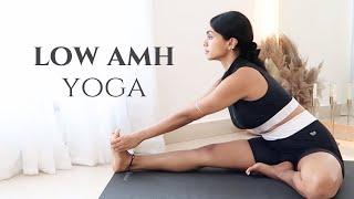 Yoga For Low AMH & Egg quality | Increase AMH level naturally | Fertility Yoga to Get Pregnant