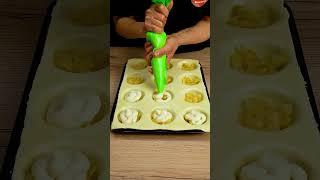 Dessert in 5 minutes! Just puff pastry and apples #shots #cooking #recipe