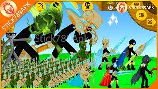 STICK FIGURE SICKLEBEAR, VOLTAIC XIPHOS, GRIFFON VS FINAL BOSS | Stick War Legacy Mod | Stick789Apk