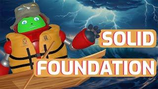 Gizmo's Daily Bible Byte - 140 - Psalm 62:2 - Solid Foundation