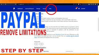  How To Remove Limitations From Paypal Account 