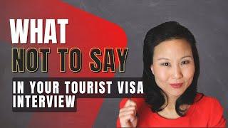 Common B1/B2 Tourist Visa Interview Questions Answered