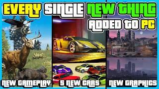 Everything New Added to PC With GTA Expanded & Enhanced! (GTA 5 Online)