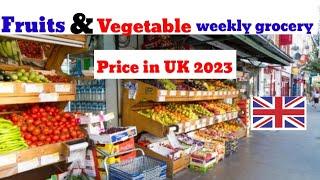 Fruits and Vegetable Grocery Prices in UK // Price Update 2023