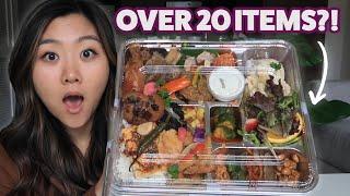 I Tried The Viral Dosirak Takeout Lunch With Over 20 Items