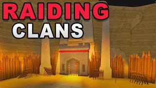 RAIDING CLANS With my DISCORD    Roblox Survival Game