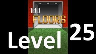 100 Floors level 25 Solution Floor 25